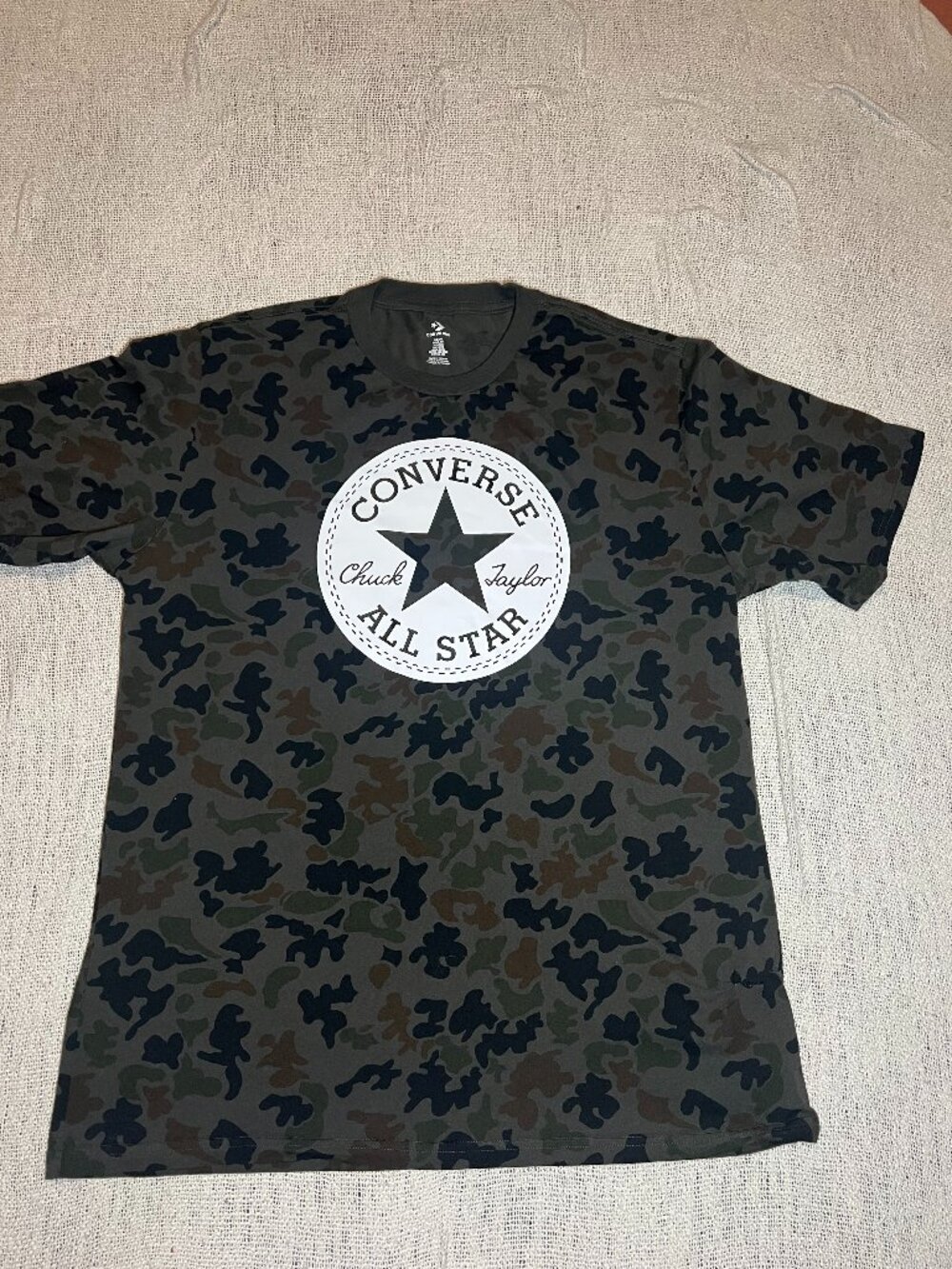 Converse Chuck Taylor All Star Camo Graphic T-Shirt – Men's 2XL